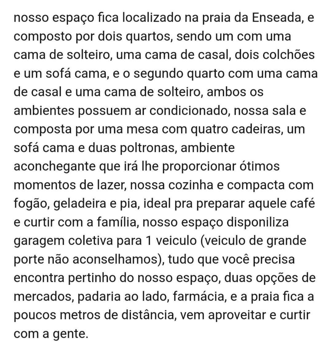 Apartamento 400 Metros Praia Da Enseada Leilighet Guarujá Eksteriør bilde